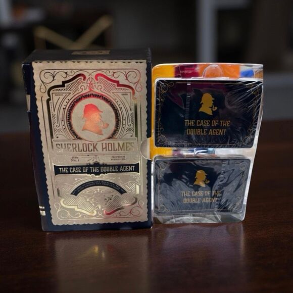 NIP Sherlock Holmes The Case Of The Double Agent Game Professor Puzzle - Picture 3 of 3